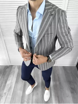 Sacou barbati slim fit 57401 Y7-2.3